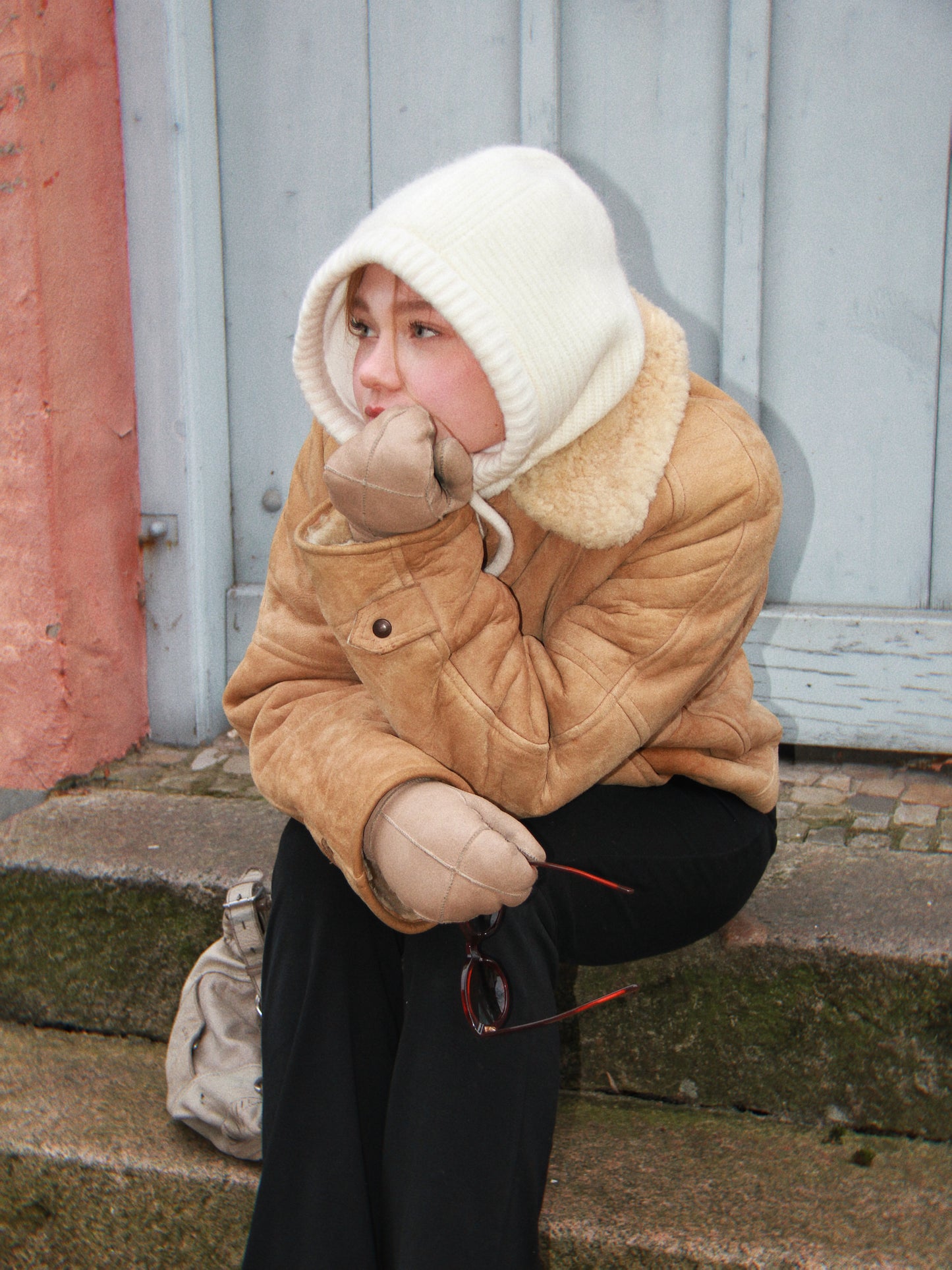 Balaclava Alpakawolle